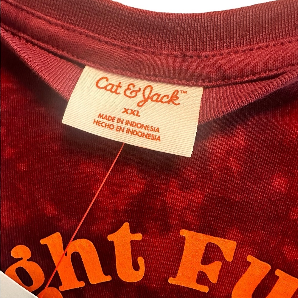 NWT Bright Future Red Tie-Dye Women's Top​ - Picture 5 of 6